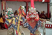 Ladakh - Cham masks dances at Tak Tok monastery